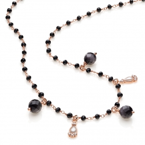 Collana in Argento con cristalli